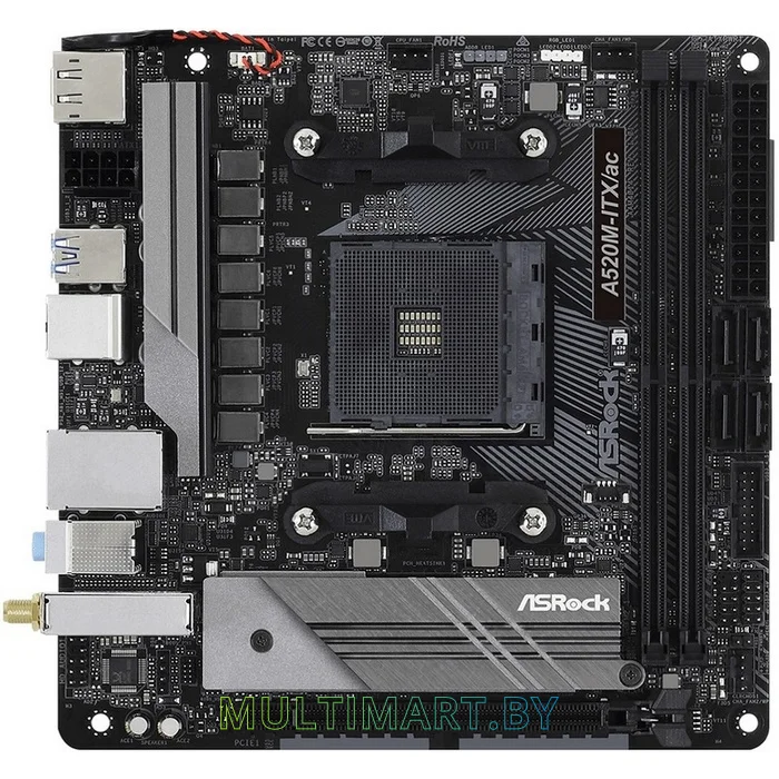 Материнская плата ASRock A520M-ITX/ac